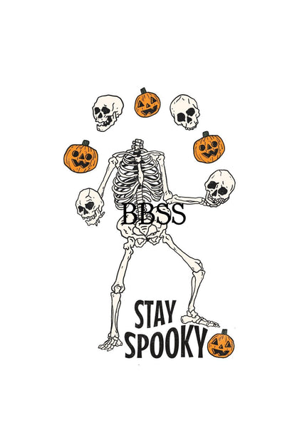 Halloween - Spooky skeleton (2)