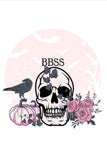 Halloween - Skull and roses