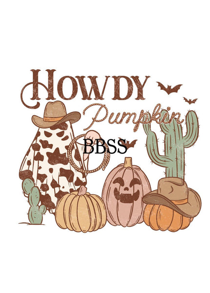Halloween - Howdy pumpkin (3)