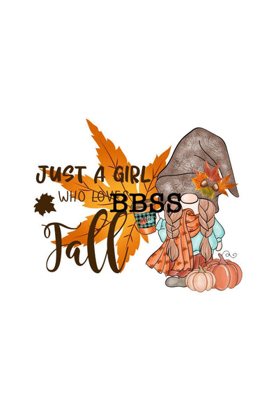 Fall - Girl who loves fall