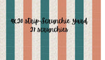 Wallflower Graphics (scrunchies) - Multicolored Dalmatian 4x20 scrunchie yard