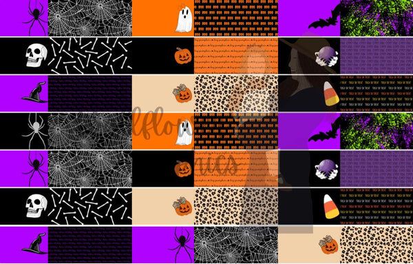Wallflower Graphics ( half/full yard bow files) - mixed Halloween Yard