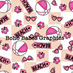 Boho Babes Graphics - Beach tan check