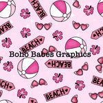 Boho Babes Graphics - Beach