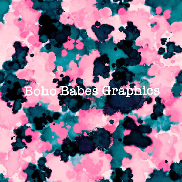 Boho Babes Graphics - Acid Tie Dye