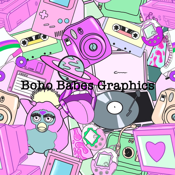 Boho Babes Graphics - 90sClutter