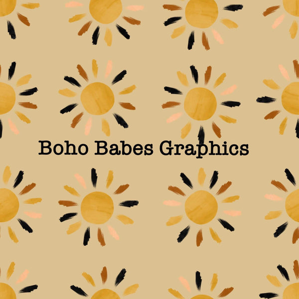 Boho Babes Graphics - Suns
