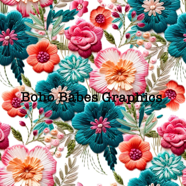 Boho Babes Graphics - REVISED mystery embroidery