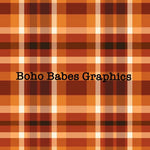 Boho Babes Graphics - Pumpkin plaid