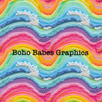 Boho Babes Graphics - Rainbows embroidery