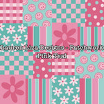 Lauren Liza Designs - Patchwork Pink Teal