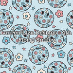 Lauren Liza Designs - 4th Floral Smiley