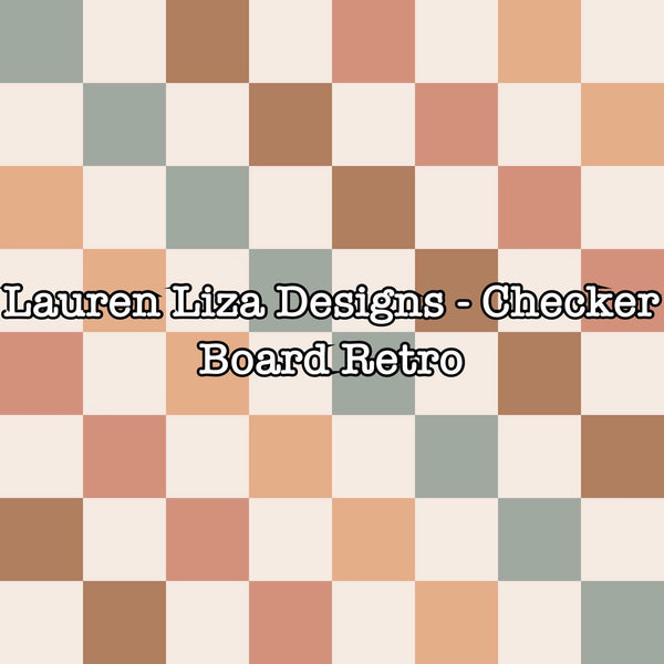Lauren Liza Designs - Checker Board Retro