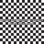 Lauren Liza Designs - Checkers Black White Small