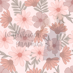 Wallflower Graphics (seamless) - Muted Blush Floral