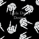 Layla Drew's Designs  - Rock on Hands Black