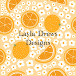 Layla Drew's Designs - Orange Fields
