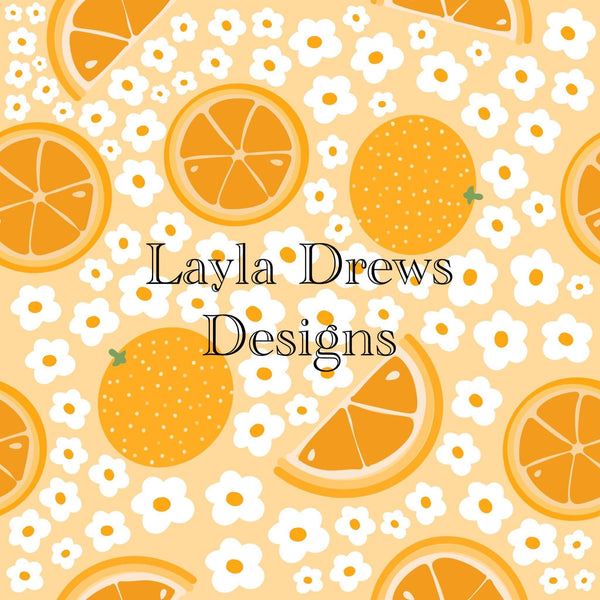 Layla Drew's Designs - Orange Fields