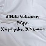 custom athletic/activewear