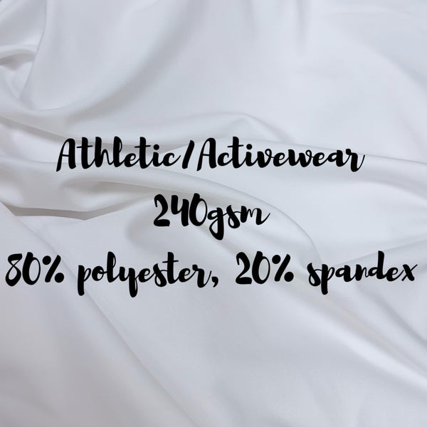 custom athletic/activewear