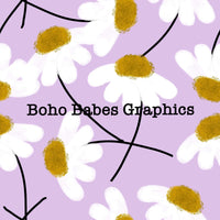 Boho Babes Graphics - Daisy Purple