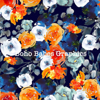 Boho Babes Graphics - Fall Floral