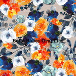 Boho Babes Graphics - Fall Floral Taupe