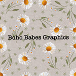 Boho Babes Graphics - Daisy embroidery