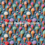 Boho Babes Graphics - Ice cream beads