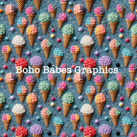 Boho Babes Graphics - Ice cream beads