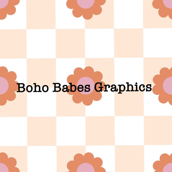 Boho Babes Graphics - Dollar check flowers