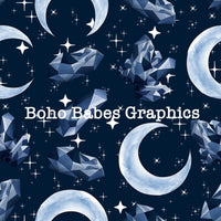 Boho Babes Graphics - Gem navy