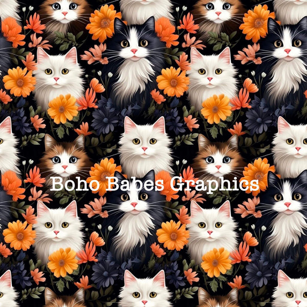 Boho Babes Graphics - Cats