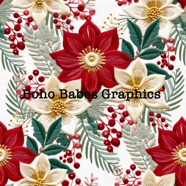 Boho Babes Graphics - Christmas embroidery