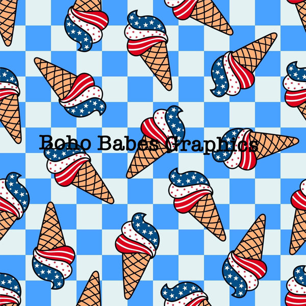 Boho Babes Graphics - Check IceCream