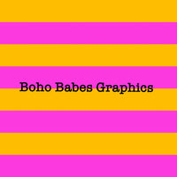 Boho Babes Graphics - Bright stripes 2