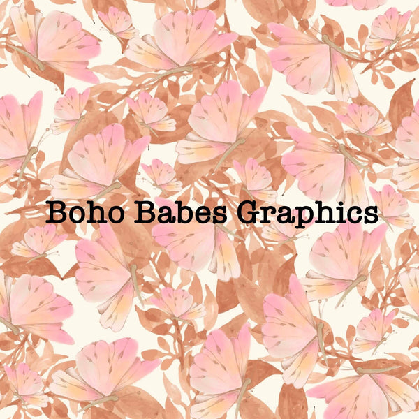 Boho Babes Graphics - Boho Butterfly