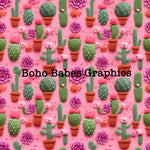 Boho Babes Graphics - Cactus