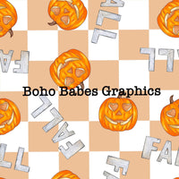 Boho Babes Graphics - Fall pumpkin