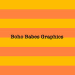 Boho Babes Graphics - Bright stripes