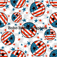 Boho Babes Graphics - Checkered Smiley