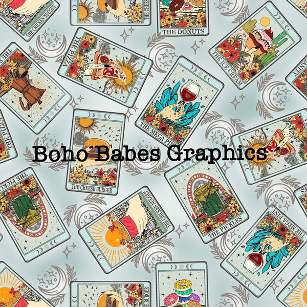 Boho Babes Graphics - Food Tarot