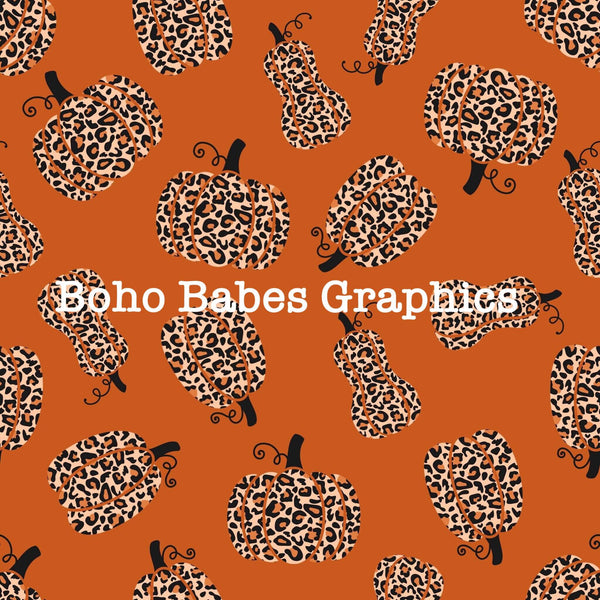 Boho Babes Graphics - Fall Leopard