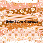 Boho Babes Graphics - Washi boho smiley