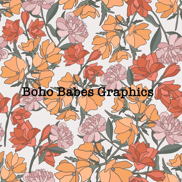 Boho Babes Graphics - Floral1