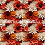 Boho Babes Graphics - Fall 3d floral