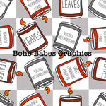 Boho Babes Graphics - Fall candles