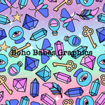 Boho Babes Graphics - Crystals holo