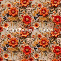 Boho Babes Graphics - Fall floral 1