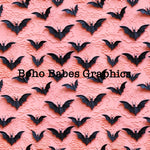 Boho Babes Graphics - Peach bats